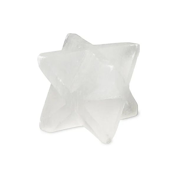 Hovedbilde Selenitt Merkaba 4x4cm