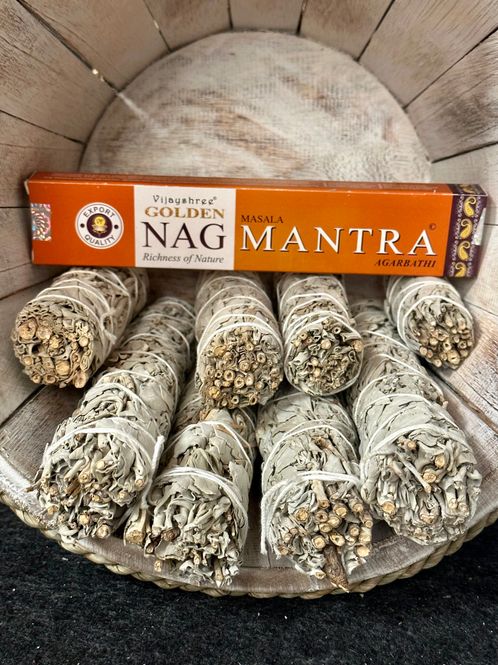 Hovedbilde Golden Nag Mantra Røkelse