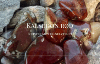 Kalsedon Rød