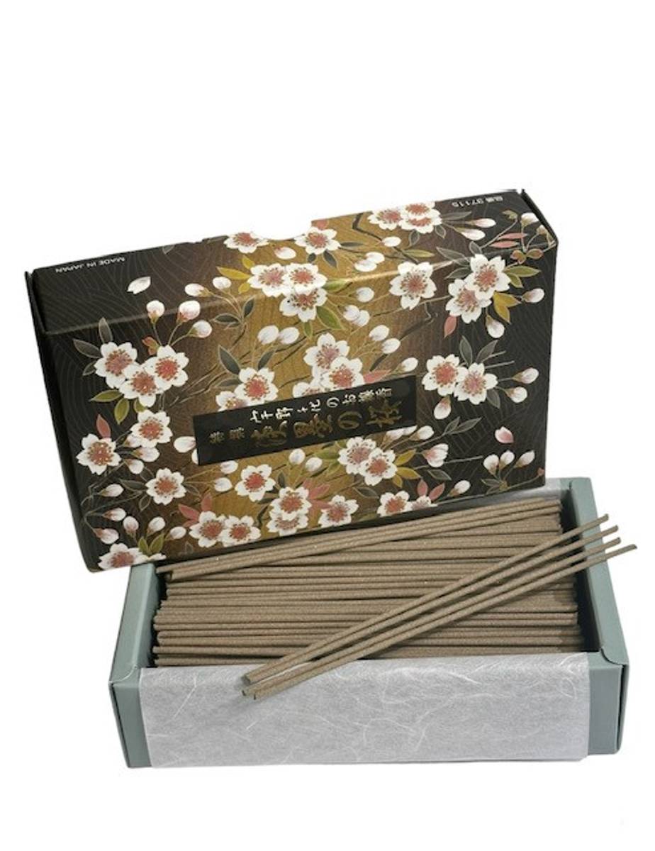 Tokusen Sakura Usuzumi Green Large Box 450 stk Røkelsepinner