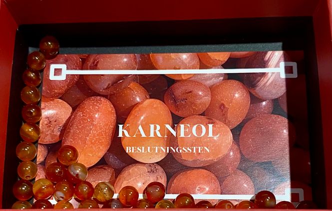 Hovedbilde Armbåndsperle Karneol 6mm ...