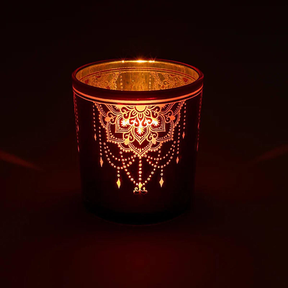 Mandala Telysholder Metallic