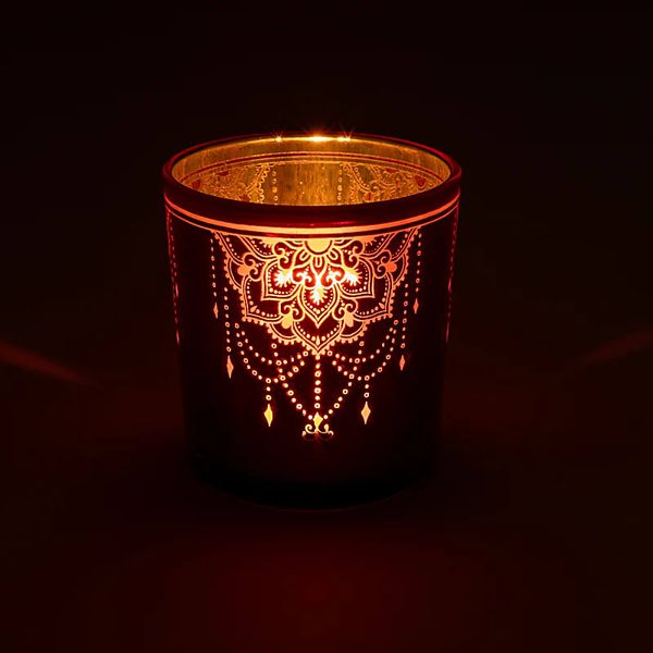 Hovedbilde Mandala Telysholder Metallic