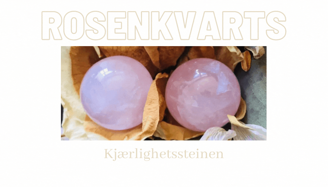 Rosenkvarts Rstein 15-30 gram