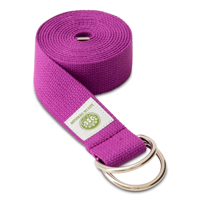 Hovedbilde Lotus Yoga Belte Lilla