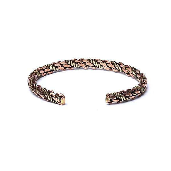 Hovedbilde Triple Twist Armbånd - Bronse ...