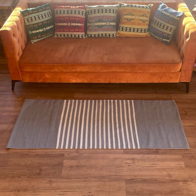 Hovedbilde Bomullsrugg Grå 70x170cm