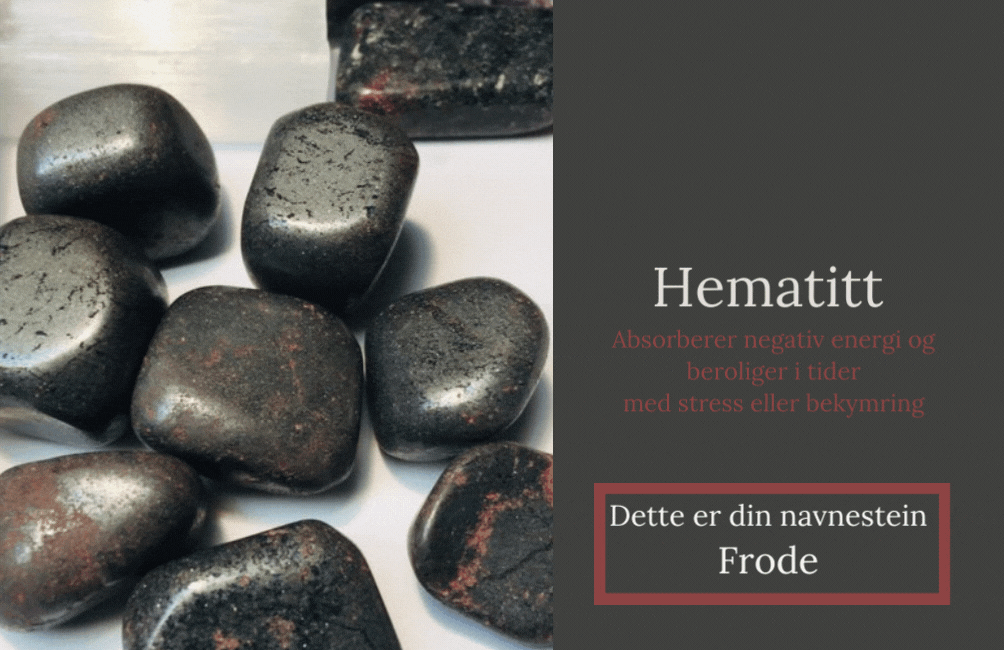Hovedbilde Frode - Din Navnestein