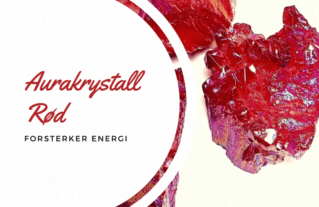 Hovedbilde Aurakrystall Rød 13-15gram