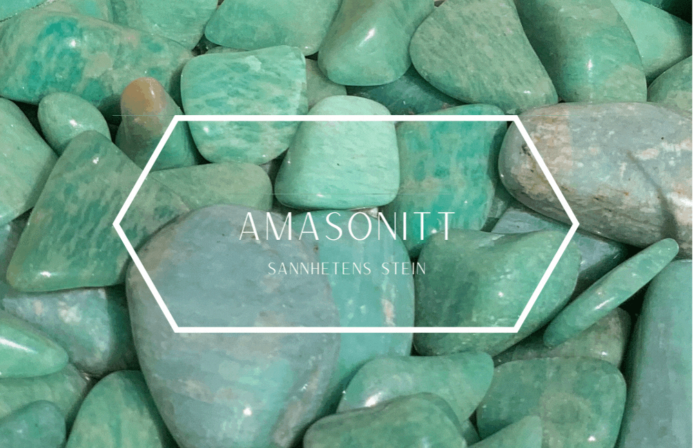 Amasonitt Slipt Anheng