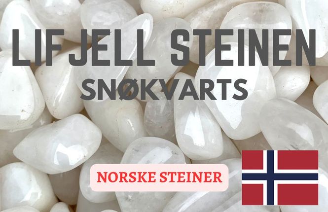 Hovedbilde Lifjell Steinen - Snøkvarts - ...